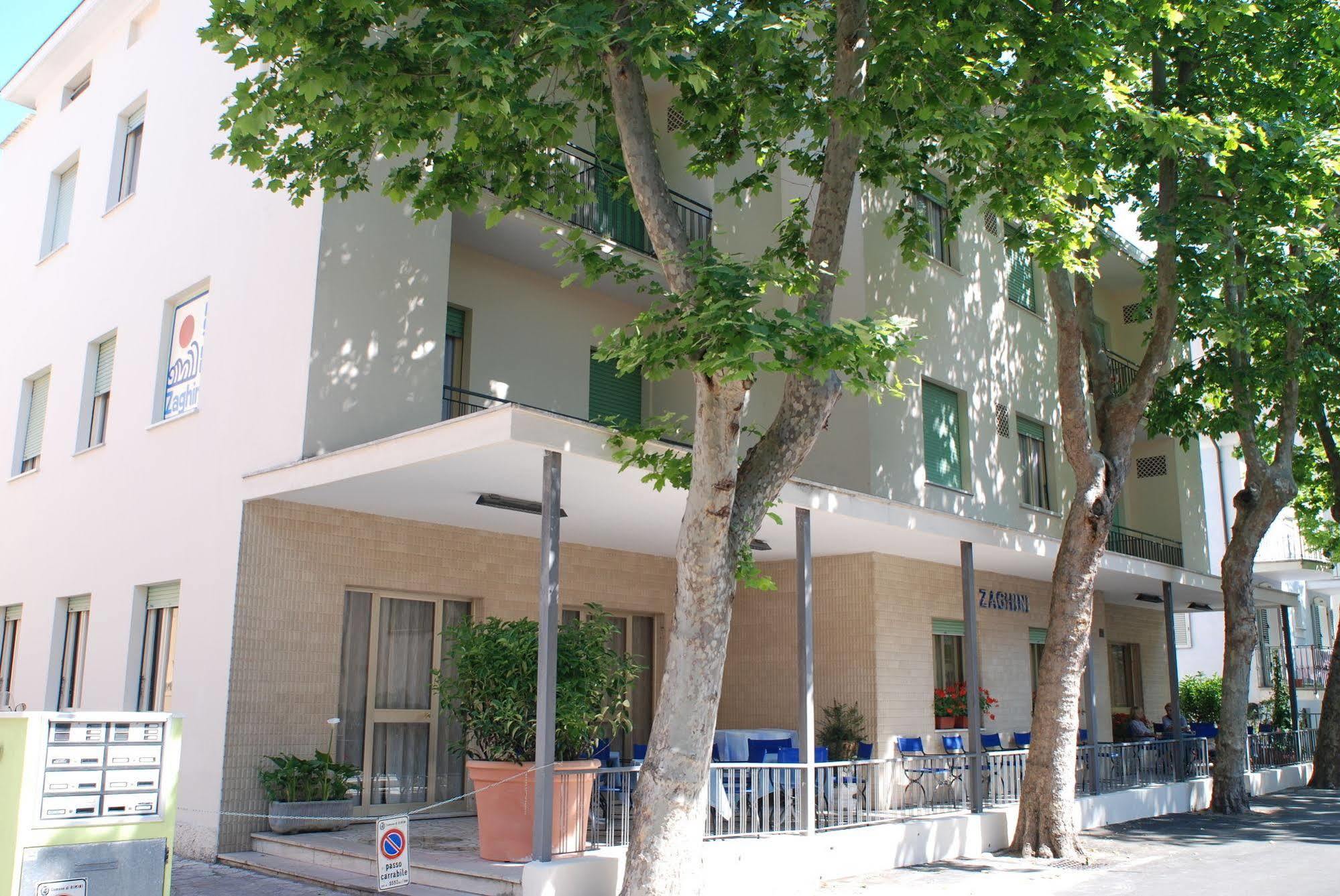 Hotel Zaghini Rimini Zewnętrze zdjęcie